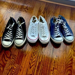 3 lot of Chuck Taylor All Star Adult